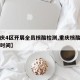 【重庆4区开展全员核酸检测,重庆核酸检测工作时间】